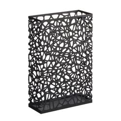 Paragüero de acero en negro, 30 x 12 x 45 cm | Nest