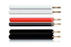 Paralelo blanco y gris 2x0,75mm "audio"  euro/mts