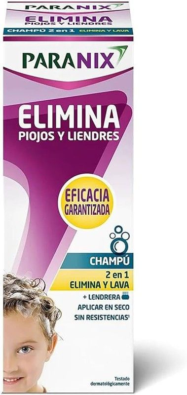Paranix champú elimina piojos y liendres 200ml