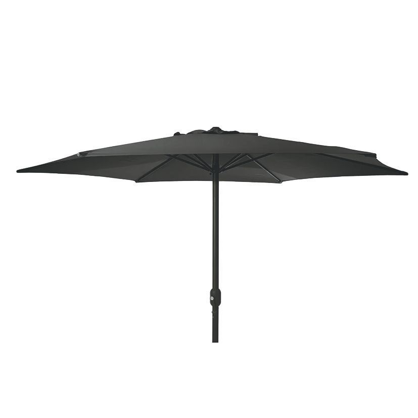 Parasol Aluminio Ø300 Cm Praga Antracita