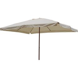 Parasol Aluminio/Acero. Medida3x4 Ø 48mm.