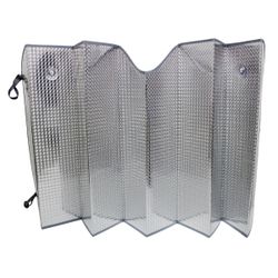 PARASOL ALUMINIZADO LASER CON VENTOSAS MED.145X70