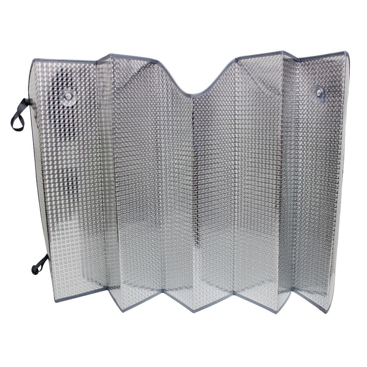 PARASOL ALUMINIZADO LASER CON VENTOSAS MED.150X90