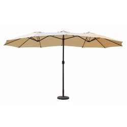 Parasol Doble 4,5 X 2,65 X H 2,41 M