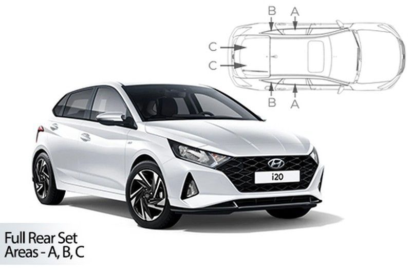 Parasoles a medida Hyundai I20 5P. 2020>