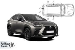 Parasoles a medida Lexus NX350 22>
