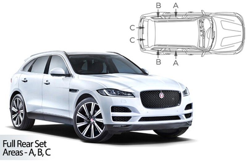 Parasoles a medida para Jaguar F-Pace 2016>