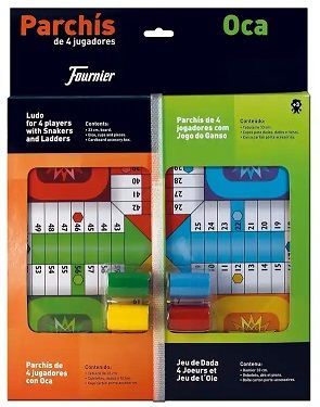 Parchis con oca tablero 45 cm.