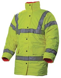 Parka reversible impermeable alta visibilidad con forro interior - HYDRA