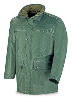 Parka triple uso (chubasquero/husky/chaleco) Color Verde
