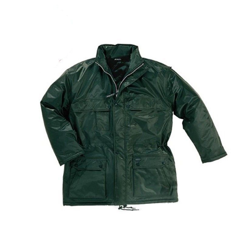 Parkas impermeables bolsillos exteriores