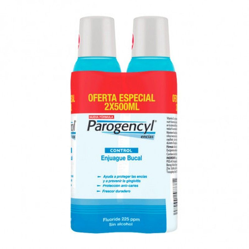 Parogencyl encías enjuague bucal oferta especial 2x500ml