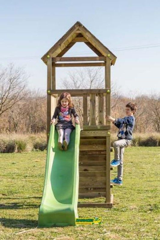 Parque infantil torre con tobogan Tibidabo