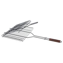 Parrilla Barbacoa Parrilla Doble. 33X25Cm