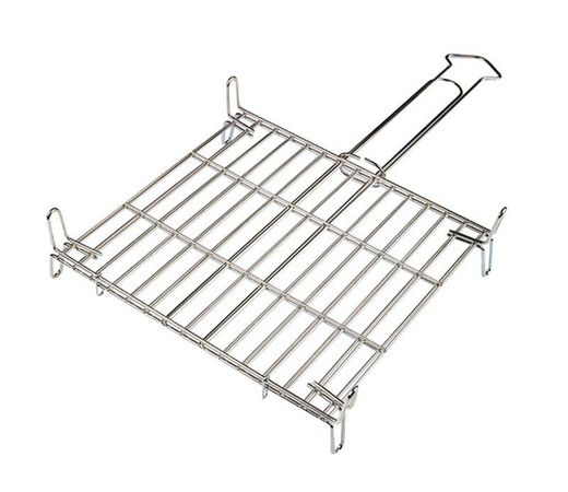 Parrilla doble barbacoa Parrilla Doble Alambre Cinc.50X50Cm