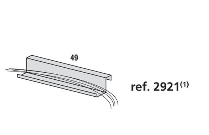 Pasacables para mesas oficina work