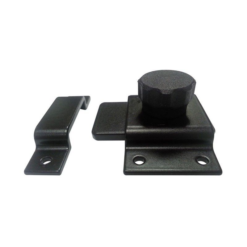 Pasador cruz para puertas y ventanas ALMA 250. Pasador Cruz. Lacado Negro.