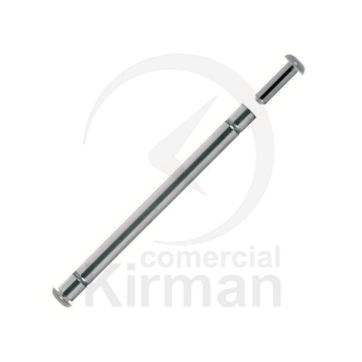 Pasadores Reloj Acero 261032 C. Remache P. Cierres Seguridad Diámetro 1,20mm x 16mm Largo