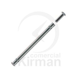 Pasadores Reloj Acero 261387 C. Remache P. Cierres Seguridad Diámetro 1,20mm x 23mm Largo