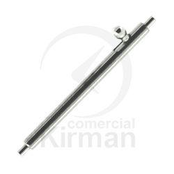 Pasadores Reloj Acero 261453 C. Cerrojo P. Correa Piel Diámetro 1,50mm x 18mm Largo