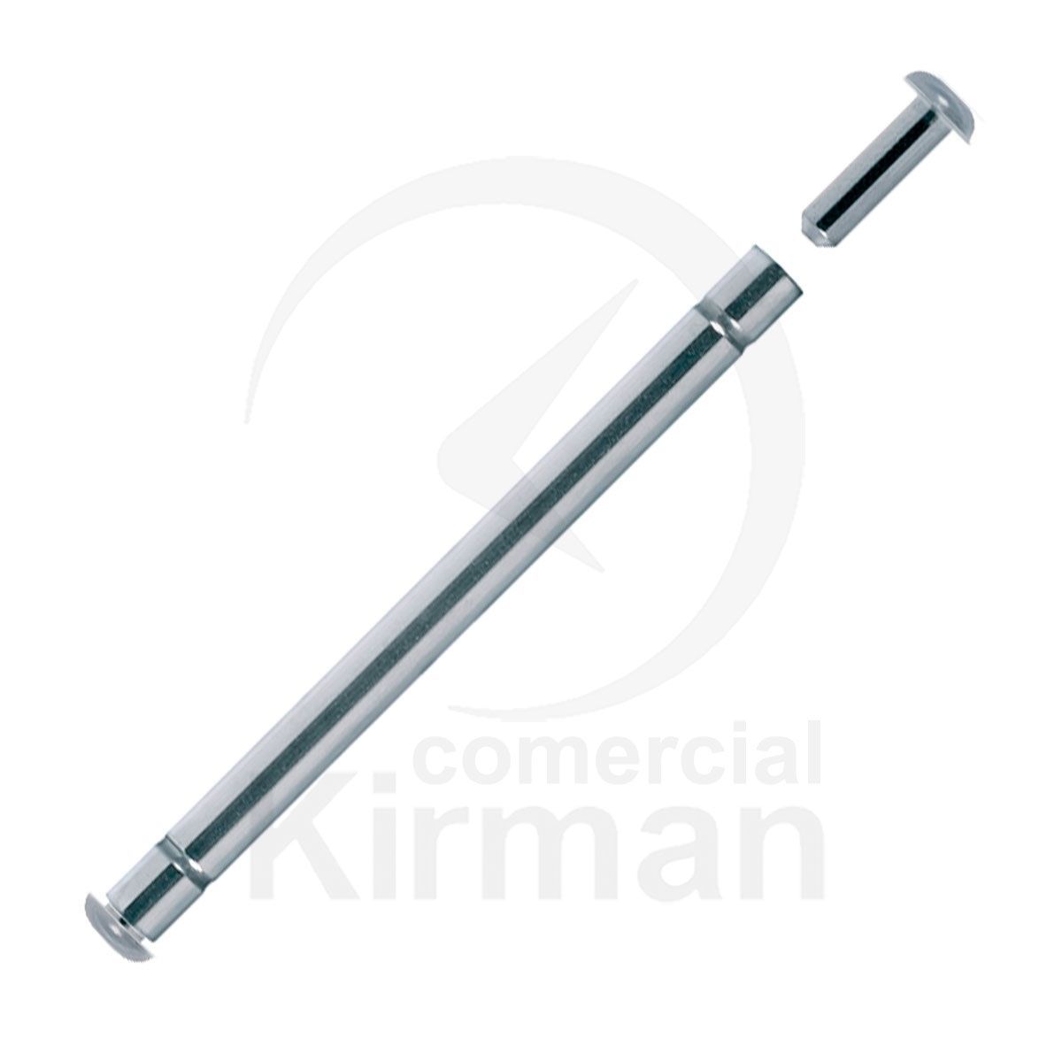 Pasadores Reloj Acero 261511 C. Remache P. Cierres Seguridad Diámetro 1,00mm x 21mm Largo