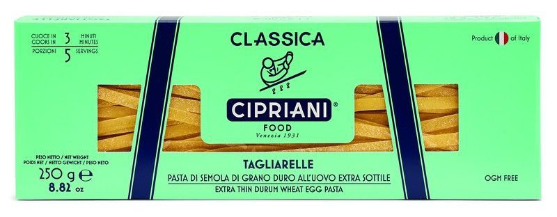Pasta cipriani tagliolini 250 grs