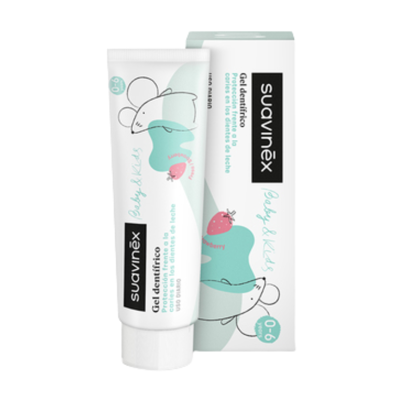 Pasta Dentífrica Para Bebé sabor Fresa 50 ml – Protección Anti-caries