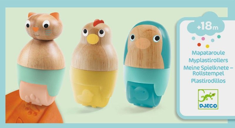 Pasta moldear Plastirodillos Djeco