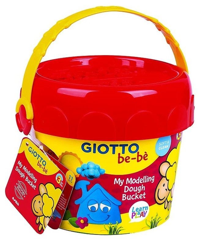 Pasta para jugar GIOTTO Be-bé  3 und. 100 gr + accesorios