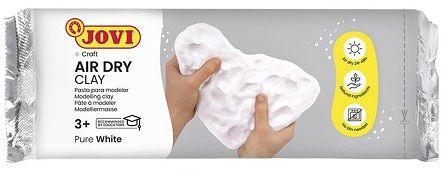 Pasta para modelar AIR DRY CLAY blanca 500 gr.