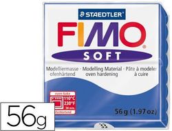 Pasta Staedtler Fimo Soft 56 Gr Color Azul Brillante