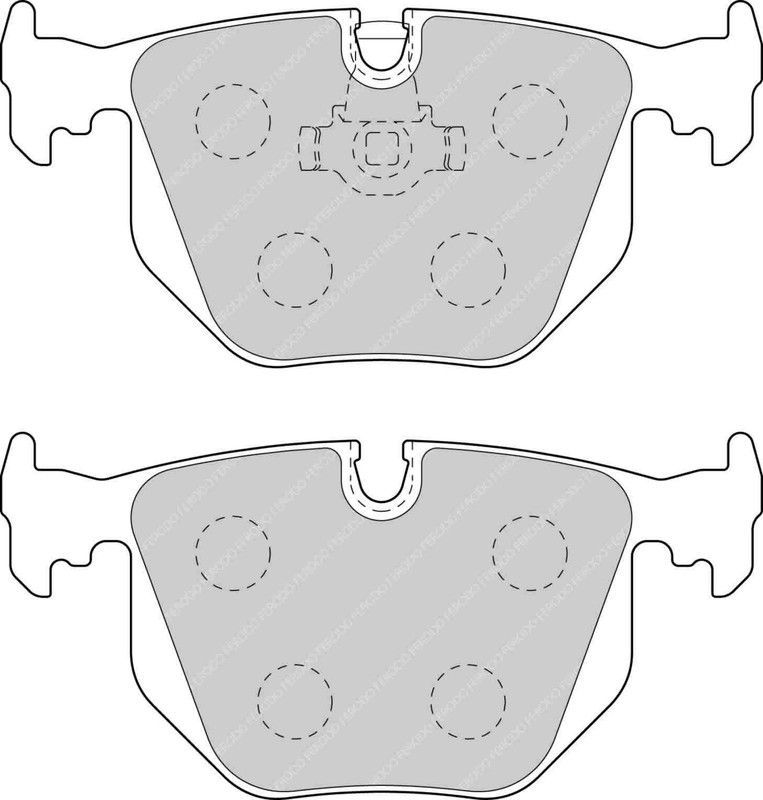 Pastilla Ferodo Ds1.11 Fcp1483W
