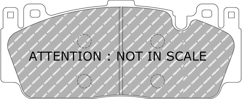 Pastilla Ferodo Ds1.11 Fcp4712W