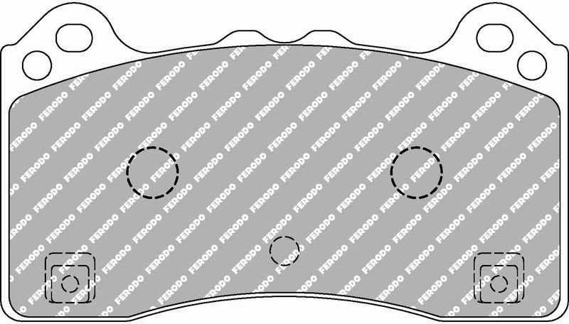Pastilla Ferodo Ds1.11 Fcp4830W