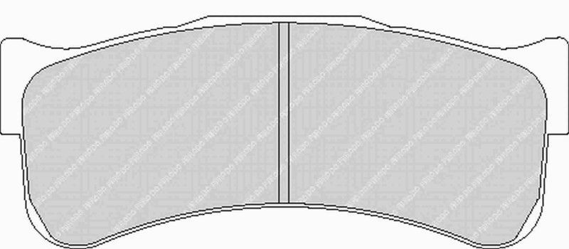 Pastilla Ferodo Ds1.11 Frp3031W