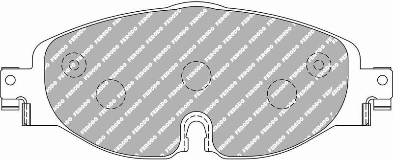 Pastilla Ferodo Ds1 Fcp4433Z