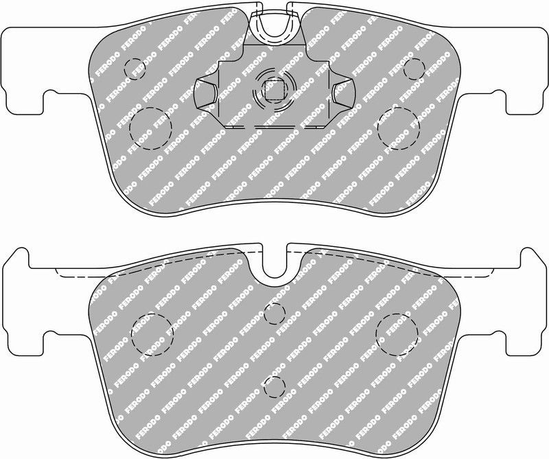 Pastilla Ferodo Ds1 Fcp4489Z