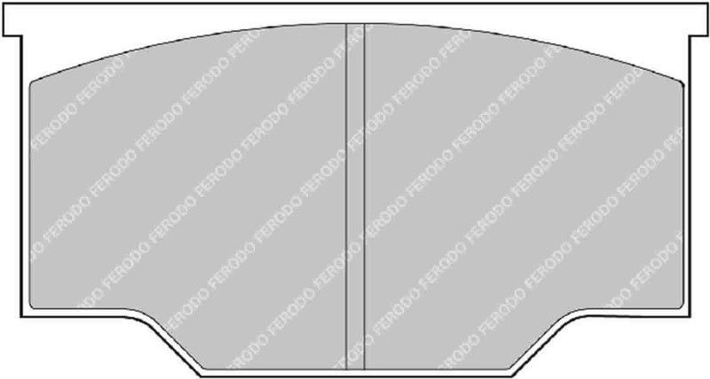 Pastilla Ferodo Ds1 Frp101Z