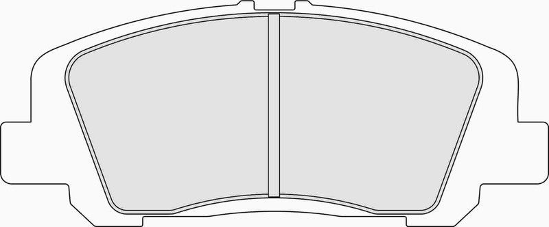Pastilla Ferodo Ds1 Frp3121Z
