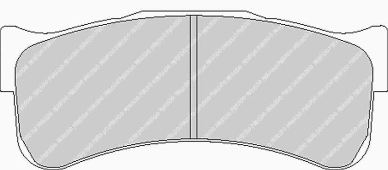 Pastilla Ferodo Ds1 (Rodadas) Frp3123Zb