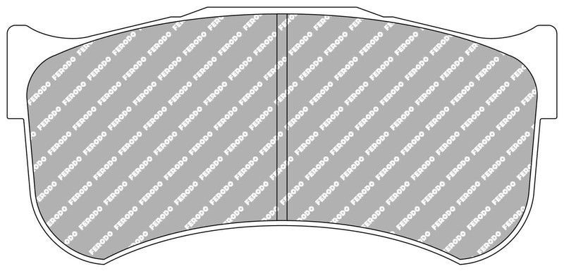 Pastilla Ferodo Ds1 (Rodadas) Frp3128Zb