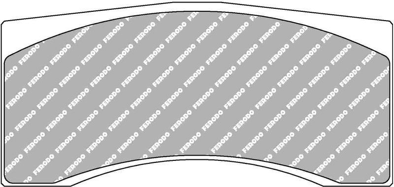 Pastilla Ferodo Ds1 (Rodadas) Frp3139Zb