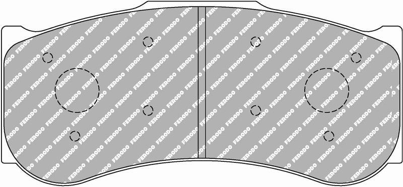 Pastilla Ferodo Ds1 (Rodadas) Frp3150Zb