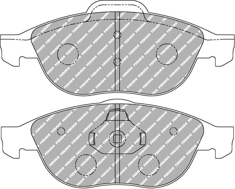 Pastilla Ferodo Ds2500 Fcp1134H