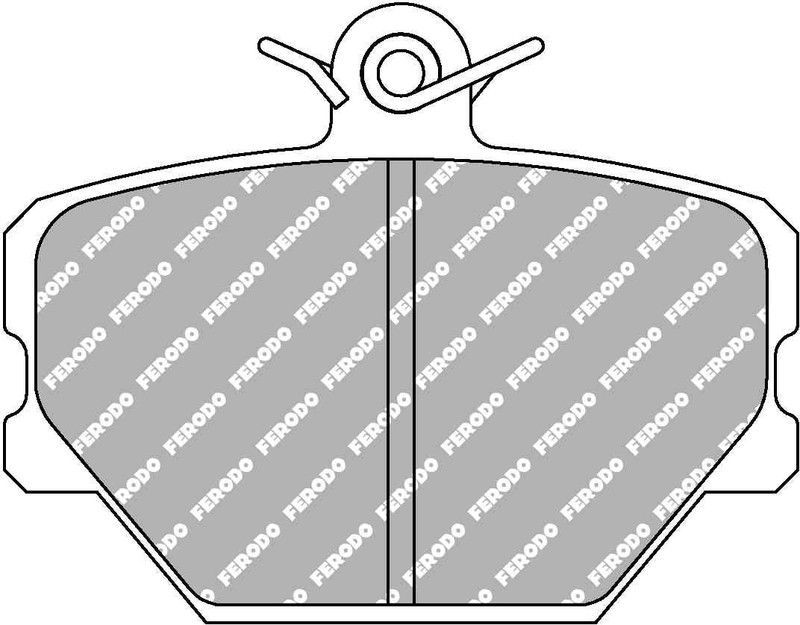 Pastilla Ferodo Ds2500 Fcp1162H