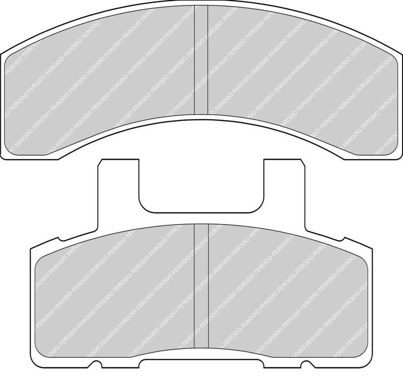 Pastilla Ferodo Ds2500 Fcp1213H