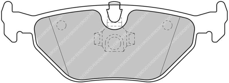 Pastilla Ferodo Ds2500 Fcp1301H