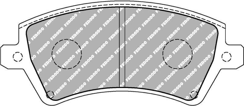 Pastilla Ferodo Ds2500 Fcp1573H