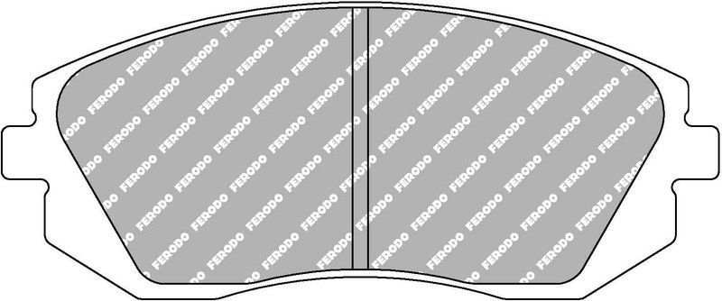 Pastilla Ferodo Ds2500 Fcp1639H