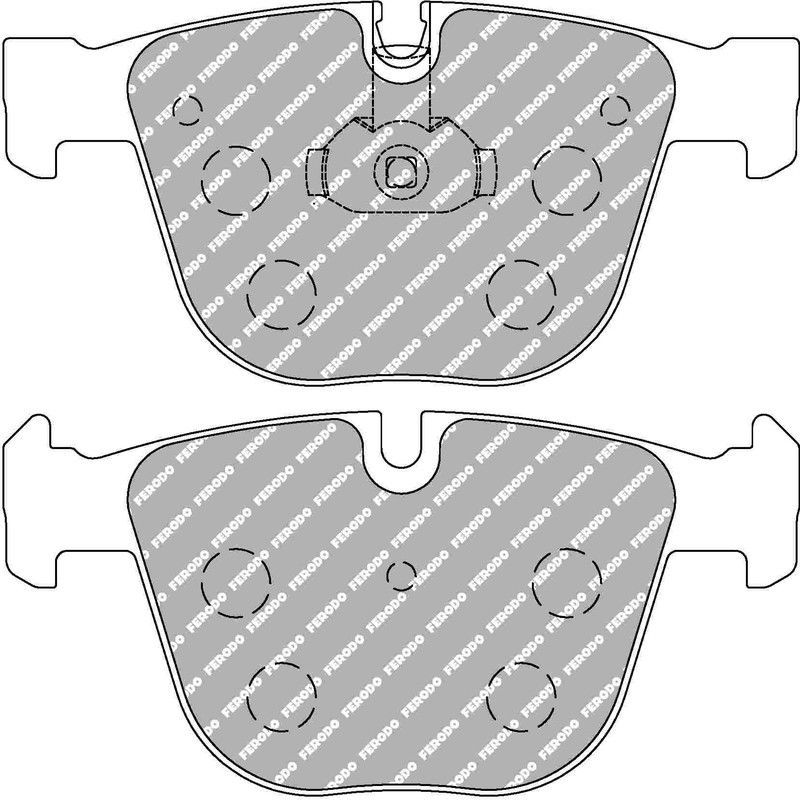 Pastilla Ferodo Ds2500 Fcp1672H